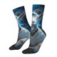 thumbnail image 1 of Fotbe Forest Meditating Goat Calcetas Largas con Estampado para Hombre y Mujer – Calcetas de Compresión Transpirables y Elásticas, Viajar y Uso Diario Talla 5-11, 1 of 6