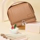 thumbnail image 1 of Organizadores de armario y almacenamiento, bolsa de maquillaje impermeable para tartas, bolsa de viaje para artículos de tocador separados, bolsa de almacenamiento de cosméticos de cuero sintético, bo, 1 of 6