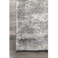thumbnail image 3 of nuLOOM Tapis de Surface Abstrait Alayna, 5' Rond, Noir, 3 of 4