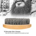 thumbnail image 3 of Juego de peines para barba de 4 piezas, peine para barba y cepillo para barba Revolution, cerdas de jabalí, 3 of 5