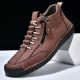 thumbnail image 5 of Mostsola Boots for Men Lace up Outdoor Walking Shoes Lightweight Casual Round Toe Ankle Boots, 5 of 8
