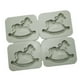 thumbnail image 1 of Molde de silicona para velas de cera aromática, molde para jabón, herramienta para hornear y decorar pasteles, caballo A: 4 caballos, 1 of 9