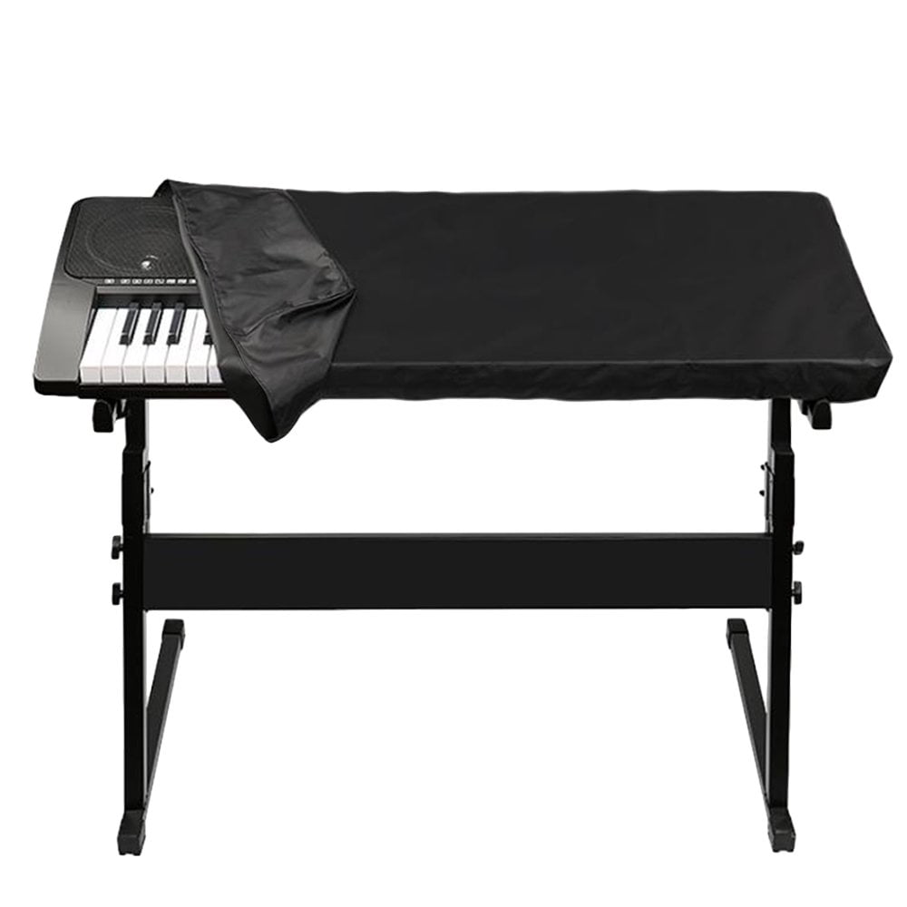 Housse De Protection Pour Clavier 61 Touches | Tissu Oxford Imperméable | Cordon De Serrage Réglable | Noir | Piano Numérique, Synthé - 8