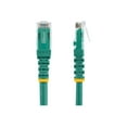 thumbnail image 1 of StarTech.com 35ft CAT6 Ethernet Cable, 10 Gigabit Molded RJ45 650MHz 100W PoE Patch Cord, CAT 6 10GbE UTP Network Cable with Strain Relief, Green, Fluke Tested/Wiring is UL Certified/TIA - Category 6 - 24AWG (C6PATCH35GN) - Patch cable - RJ-45 (M) to RJ-45 (M) - 35 ft - UTP - CAT 6 - molded - green, 1 of 4