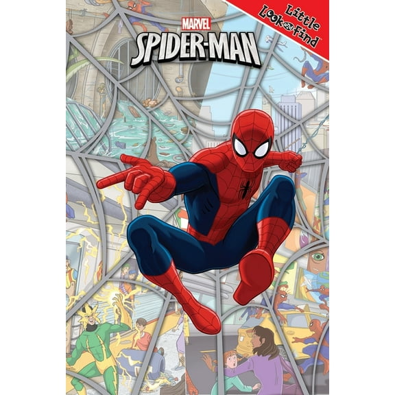 Marvel Spider-Man: Little Look and Find (Hardcover)