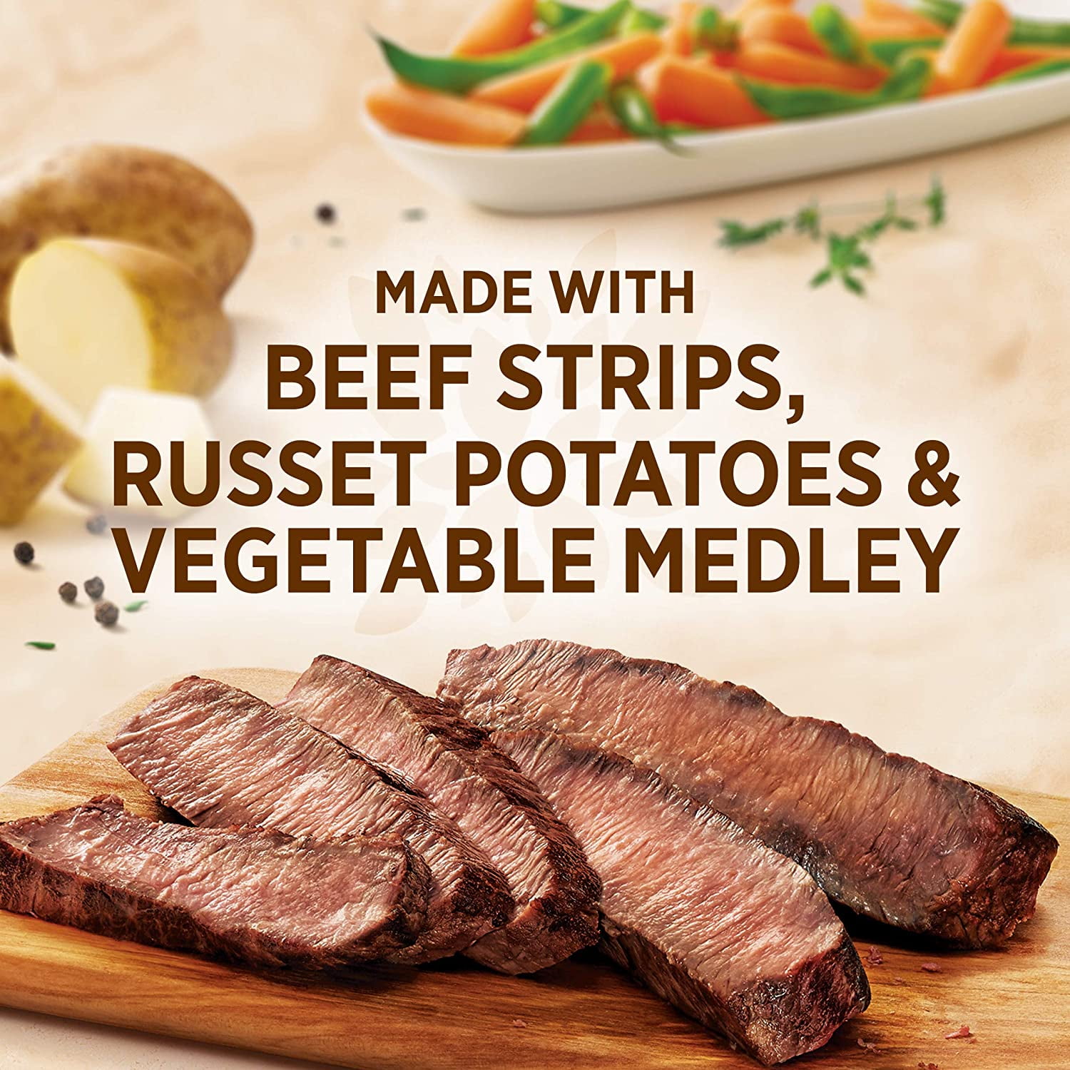 Healthy Choice Cafe Steamers Beef Merlot 9.5oz (PACK OF 8)