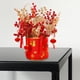 thumbnail image 3 of Maceta floral artificial, decoración Feng Shui, coleccionable, ligera, regalo para festivales. Estilo A, 3 of 8