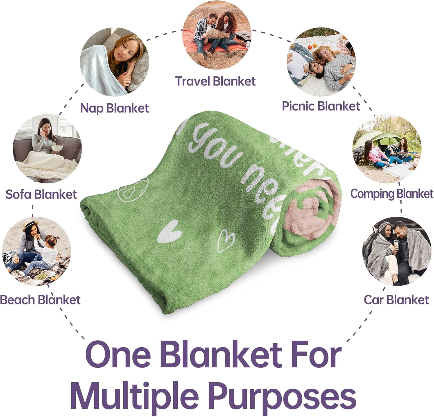Get Well Gifts for Women Men, Hug/Healing Blanket, Thinking of You/Cancer Care/Sympathy/After Surgery Gifts for Friends, Sister, Coworkers, Soft Throw Blankets