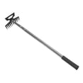 thumbnail image 4 of koolsoo Weed Puller Tool Hand Weed Rake Double Purpose Garden Hoe Retractable Long Handle for Lawn Landscaping Agricultural Household 11 Tines, 4 of 9