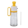 thumbnail image 1 of Dispensador De Vinagre, Dispensador De Aceite, Vidrio Transparente De 550 Ml, Capacidad De Cabezal De Cepillo Independiente, Distribución Visible, Aceite Brillante Uniforme Para, 1 of 8