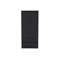 thumbnail image 7 of We Have Furniture Byers 3 Piece Bedroom Set, Nightstand + Dresser+ Armoire, Black Wengue Finish, 7 of 7
