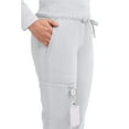 thumbnail image 3 of Cherokee Workwear Revolution Women's Scrubs Pant Mid Rise Tapered Leg Drawstring WW105, 3 of 9