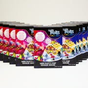 World Tour Trolls Mini Holiday House Gingerbread Cookie Kit - Everything Included - Candies, Gummies, Icing - 198g, 7oz - 12 KITS
