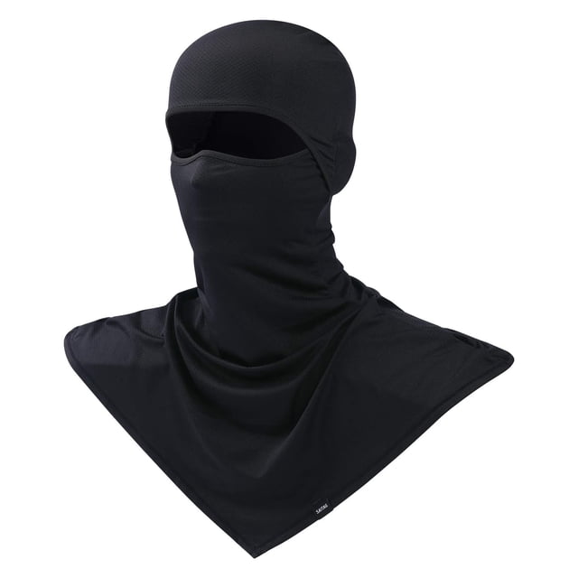 Mascarilla facial de protección de verano Balaclava SAITAG negra