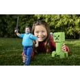 thumbnail image 3 of Minecraft Steve Large-Scale Action Figure, 12-inch Character Collectible Inspired by the Movie, 3 of 7