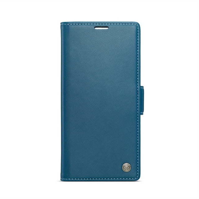 For Samsung Galaxy S23 S22 S21 S20 Ultra S10 Plus S21 FE Case With Card Holder, Wallet Case For Women Men With RFID Blocking, Durable Leather Kickstand Magnetic Clasp Shockproof Phone Case
