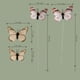 thumbnail image 2 of Paquete de 12 estacas decorativas con forma de mariposa en 3D para decoración del hogar, 2 of 9