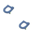thumbnail image 3 of Asiento de inodoro compacto Monstrate Azul oscuro 2Conjunto, 3 of 6