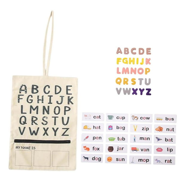 Juguete Montessori, juego de ortografía que combina palabras, tarjetas, letras, juguetes de viaje, desarrollo de juguetes educativos para niñas,