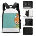 thumbnail image 3 of The Flintstones Backpack Essentials Kit 17 Inch Bag Plus Snack Tote and Pen Organizer, 3 of 5