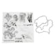 thumbnail image 4 of Juego De Sellos Transparentes Ligeros Duraderos Reutilizables Para Diarios Para álbumes De Fotos ANGGREK Arte y Manualidades, 4 of 8
