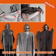 thumbnail image 5 of Magotan 3 Pack Hanging Halloween Decorations,Hanging Tree Halloween Outdoor Decorations,Spooky Ghosts Decorations for Front Porch Yard Tree, 5 of 8