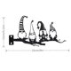 thumbnail image 4 of Jardín Decorativas De Duende De Metal, Estacas De Árbol De Patio De Silueta De Duende Negro Para Decoración De Jardín De Árboles Al Aire Libre Vogacara HA043051-05, 4 of 6