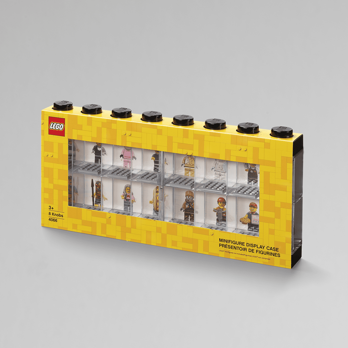 LEGO Minifigure Display Case Large Black (3-Pack)