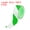 Green/White, variant on Uxcell Floor Marking Tape, Self-Adhesive Warning Safety Tape Caution Stripe for Walls Floors Pipes Black