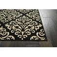 thumbnail image 4 of Nourison Grafix Damask Black 7'10" x 9'10" Area Rug, (8x10), 4 of 6