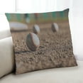 thumbnail image 1 of Ahgly Company Sports Baseball Indoor Throw Pillow, 18 inch by 18 inch, 1 of 6