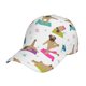 thumbnail image 1 of Fotbe Yoga Dogs Poses Gorro Clásico de Béisbol, Gorra Ajustable con Broche Snapback, Gorro de Exterior de Algodón Suave, 1 of 6