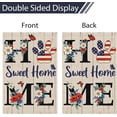 thumbnail image 6 of Home Sweet Home Spring Summer Garden Flag 28 x 40 Inch Lawn Flag Double Sided Printed with Pattern Outdoor Yard Welcome Flag Farmhouse Seasonal Outdoor Decoration(ONLY FLAG), 6 of 6