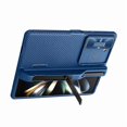 thumbnail image 1 of Case For Samsung Galaxy Z Fold 5 With Kickstand & S Pen Holder, Skin Feel Anti-scratch Shockproof Case With Camera Protection, 1 of 1