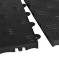 thumbnail image 4 of Greatmats Garage Floor Tile Modular Diamond Top Snap Together Tile Black 25 Pack, 4 of 9