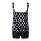 thumbnail image 5 of MKLEKYY Trajes De Baño Mujer Short Women High Waisted Bikini Sexy Push Up Two Piece Swimsuits Vintage Swimsuit Two Piece Retro Ruched High Waist Print Bikini Set, 5 of 6
