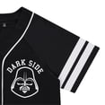 thumbnail image 4 of STAR WARS Women's Baseball Jersey, Button Down Printed Dark Side Star Wars Baseball Shirt Black - XS, 4 of 7