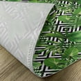 thumbnail image 5 of Ambesonne Abstract Place Mats Set of 4, Modern Coconut Palm, Standard Size, Black White Hunter Green, 5 of 6