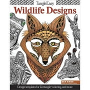 Design Originals Wildlife Designs Adult Coloring Book