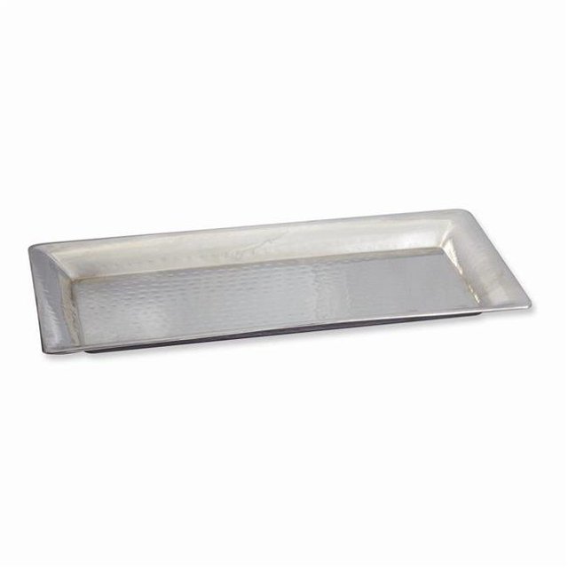 Plateau Rectangulaire Martelé de 14,25 x 7,25 Po