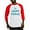 Red/White, variant on CafePress - Grand Poobah Baseball Jersey - Cotton Baseball Jersey, 3/4 Raglan Sleeve Shirt