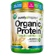 (2 Pack) Purely Inspired Organic Vegan Protein Powder, Vanilla, 20g Protein, 1.5 Lb