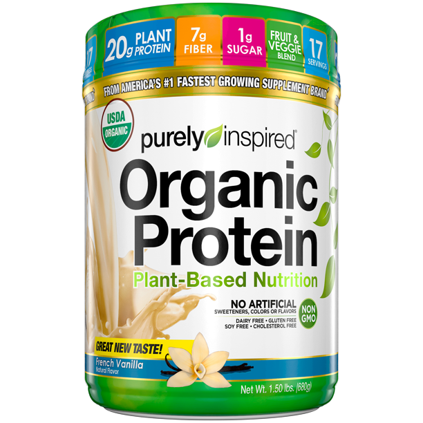 2 Pack Purely Inspired Organic Vegan Protein Powder Vanilla 20g Protein 1 5 Lb Walmart Com 2 Pack Purely Inspired Organic Vegan Protein Powder Vanilla 20g Protein 1 5 Lb Walmart Com