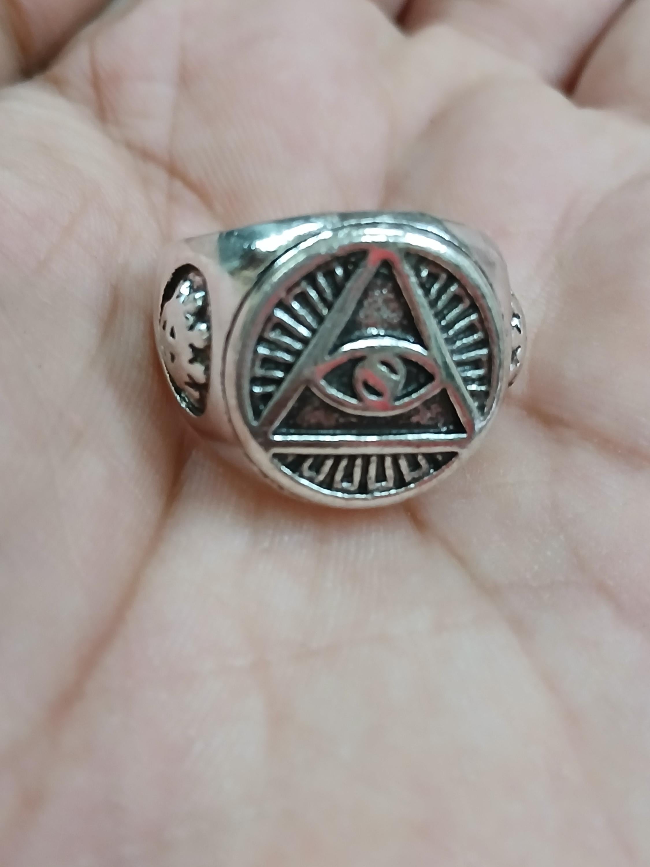 Bague Spirituelle Démoniaque Gréendel Djinn - Artisanale - Paganisme Wicca
