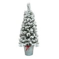 thumbnail image 1 of Jeco CH-CT85 Pot Floqué 4 Pi. Arbre de Noël, 1 of 1