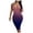 Purple, variant on Women's Summer Print Sexy Tank Dress Sleeveless Basic Midi Club Dress