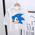 thumbnail image 3 of Camisetas largas para niñas de Sonics, ropa para niños, abrigo base, sudadera de dibujos animados para primavera y otoño, ropa para el hogar, tops, ropa para bebés, regalos de cumpleaños, 3 of 5