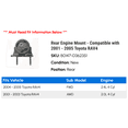 thumbnail image 2 of Rear Engine Mount - Compatible with 2001 - 2005 Toyota RAV4 2002 2003 2004, 2 of 2