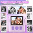thumbnail image 2 of QUTETN Instant Print Camera For Kids, HD Digital Video Cameras, Portable Toy For 4-10 Year Old Girls Boys With 32GB SD Card-, 2 of 4