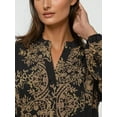 thumbnail image 6 of Printed Long Sleeve Viscose Maxi Dress, 6 of 6